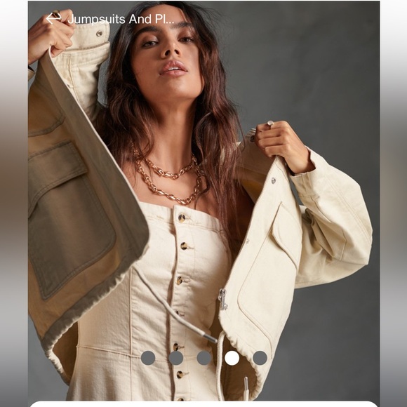 Superdry Button Through Jumpsuit - Picture 15 of 16